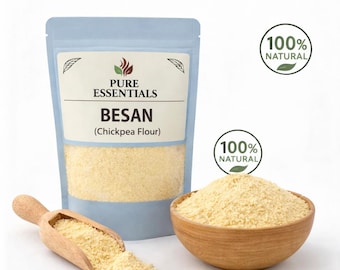 Pure Besan (Gram Flour) | Fresh, Finely Ground