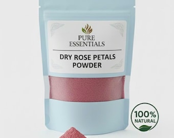 Natural Rose Petal Powder | DIY Craft & Floral Art