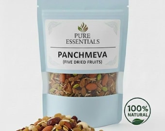 Panchmeva Puja Dry Fruits Mix | Sacred Panch Meva Prasad | Traditional Indian Ritual Offering | Pure & Natural