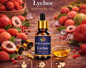 Pure Essential Lychee Fragrance Oil – Sweet Fruity Aroma for Diffusers, Candles, Soap