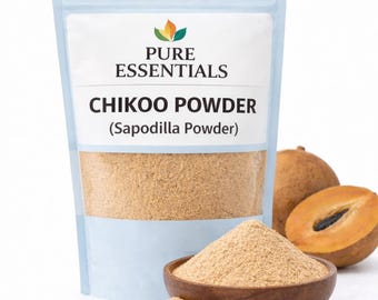 Chikoo Powder | Natural Sapota Fruit, Smoothie Ingredient