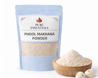 Phool Makhana Powder, Lotus Seeds, Fox Nuts for Recipes
