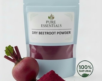 Natural Beetroot Powder | Dehydrated Red Beet, Vegan Superfood