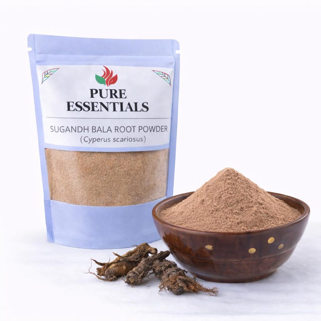 Pure Essential Sugandha Bala Powder for Pooja, Havan, Spiritual ...