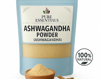 Ashwagandha Powder | Pure Withania Somnifera Root Powder | Organic herb | cultivated