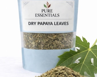 Dry Papaya Leaf | Dried Papaya Leaves | Natural Botanical Supply | Pure Essential