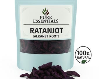 Natural Ratanjot Root | Herbal Coloring, Alkanna Tinctoria