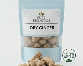 Organic Dried Ginger Root | Herbal Tea Ingredient, Spice | cultivated in farm | Organic