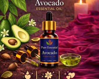 Pure Essential Avocado Fragrance Oil – Fresh Green Aroma for Diffusers, Candles, Soap
