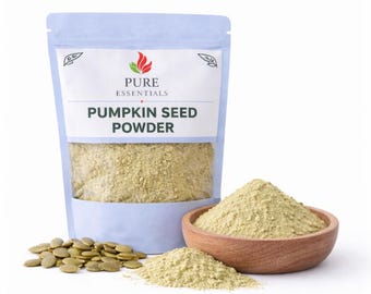 Pure Essential Pumpkin Seed Powder – Natural Ground Seeds for Smoothies, Baking