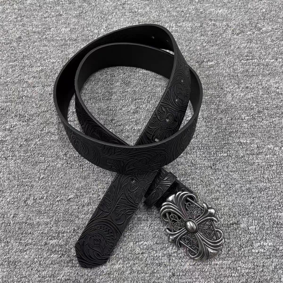 Statement Steampunk Goth Black Stretch Belt Metal Hardware Black Stones festival Punk Silver and Black Belt - Etsy main image 3
