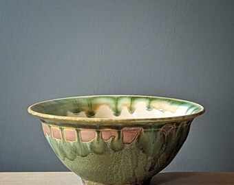 Copper green bowl