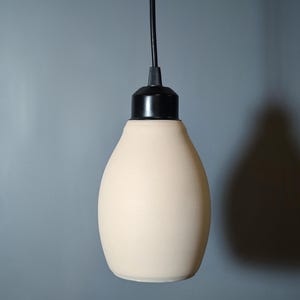 Natural Stoneware Pendant light, ceiling light, kitchen island lights, housewarming gift, hanging light, handmade light
