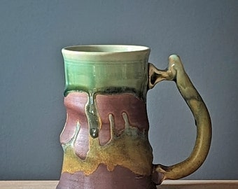 Copper green mug