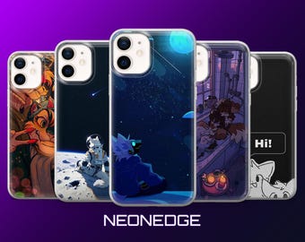 Furry Fandom Phone Case Fursuit Protogen Cover for iPhone 17Pro, 16, 15, 14, 13, 12, Samsung S26, S25, S24, S23, A17, A57, A37 Pixel 10, 9