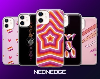 Lesbian Phone Case LGBTQ Subtle Cover for iPhone 17Pro, 16, 15, 14, 13, 12, Samsung S26, S25, S24, S23, A17, A57, A37 Pixel 10, 9