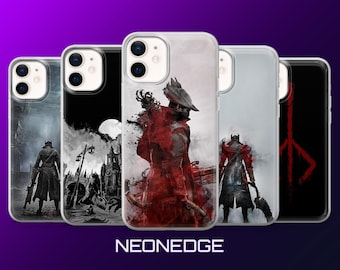 Bloodborne Phone Case Video Game Hunters MagSafe Cover for iPhone 17Pro, 16, 15, 14, 13, Samsung S26, S25, S24, S23, A17, Pixel 10, 9