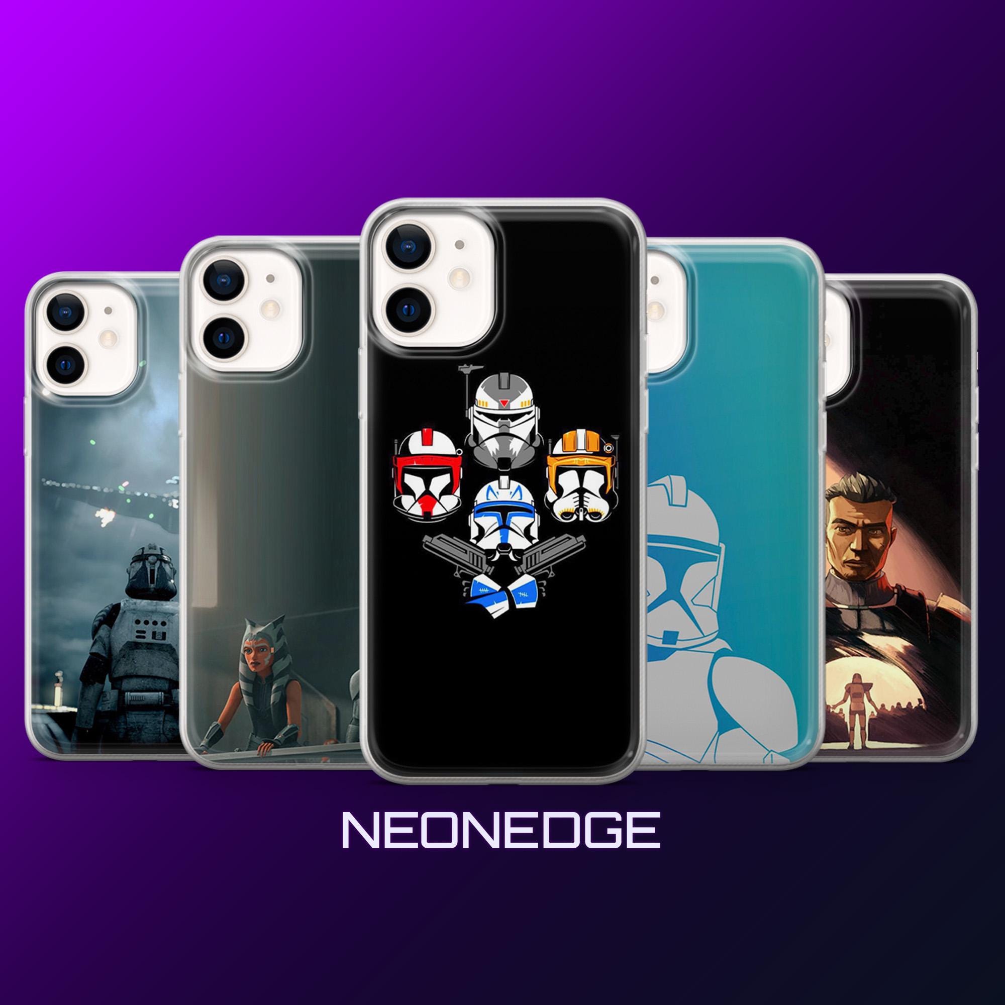 Clone Wars Phone Case Star Wars Ahsoka MagSafe Cover for iPhone 17Pro, 16, 15, 14, 13, Samsung S26, S25, S24, S23, A17, A57, A37 Pixel 10, 9