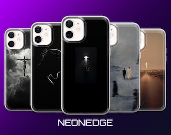 Jesus Phone Case Christianity God Cover for iPhone 17Pro, 16, 15, 14, 13, 12, Samsung S26, S25, S24, S23, A17, A57, A37 Pixel 10, 9