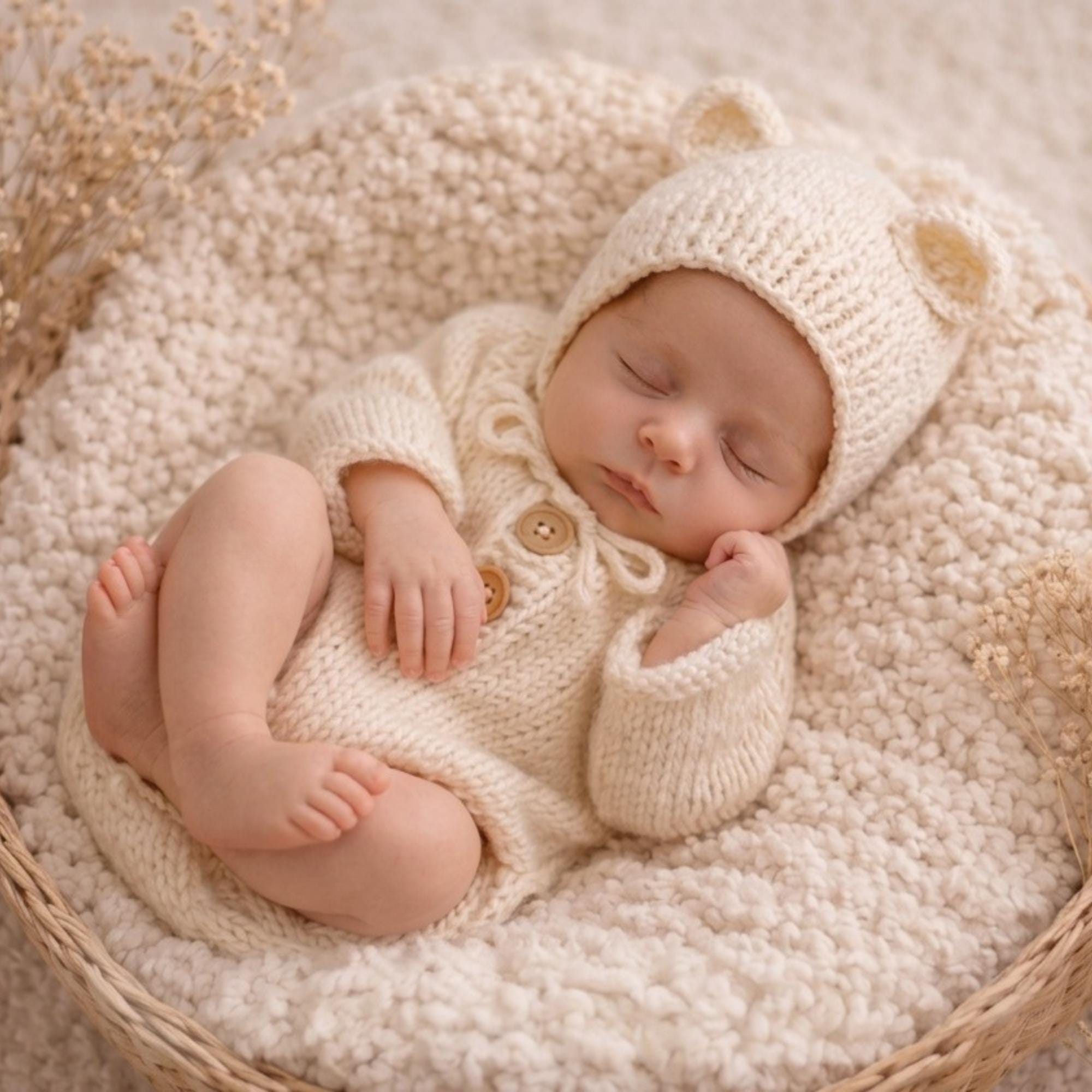 Handmade Crochet Newborn Outfit-coming Home Outfit- Baby Shower Gift