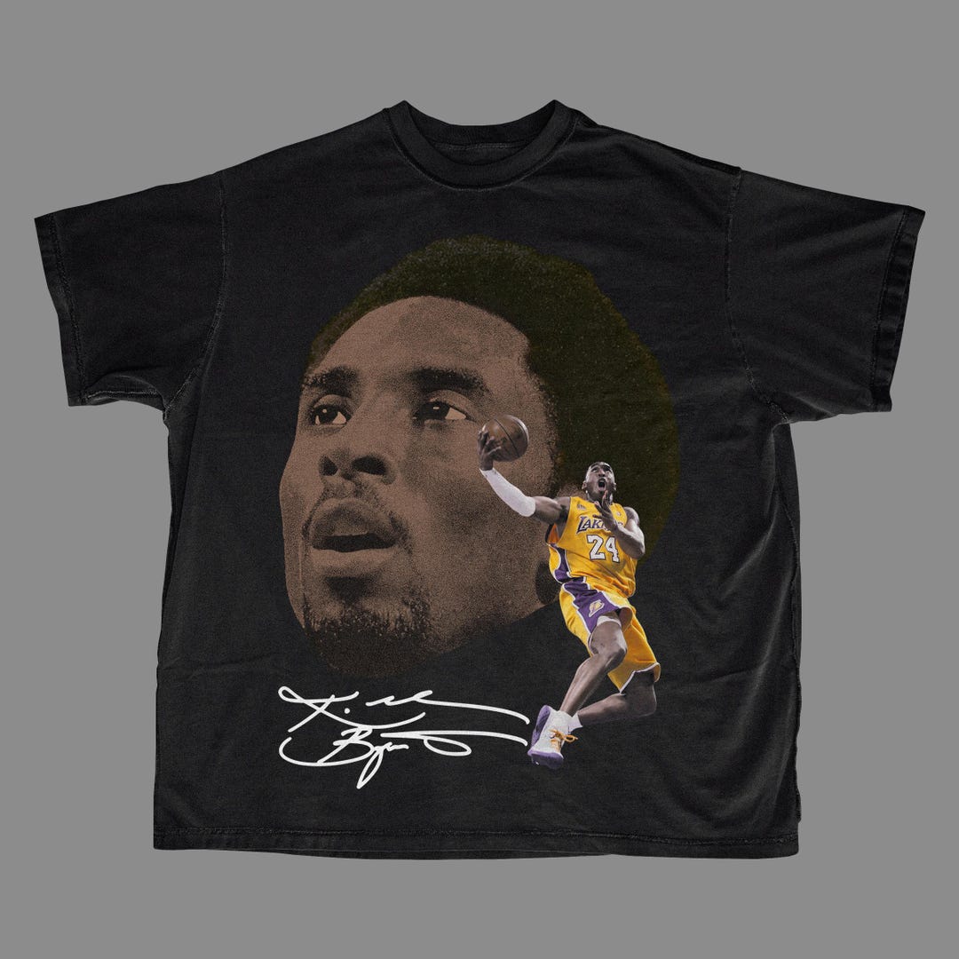 Vintage Style Kobe Signature 001 Design Logo - PNG Only - Transparent ...