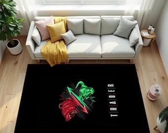 Alfombra de Toro y Oso, Decoración del Mercado de Valores, Regalo para Day Trader, Arte de Wall Street, Alfombra para el Mercado de Divisas, Alfombra para la Oficina del Analista Financiero