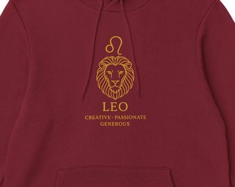 Leo Unisex Zodiac Hoodie