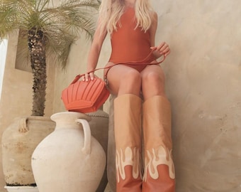 Desert Flame Boots