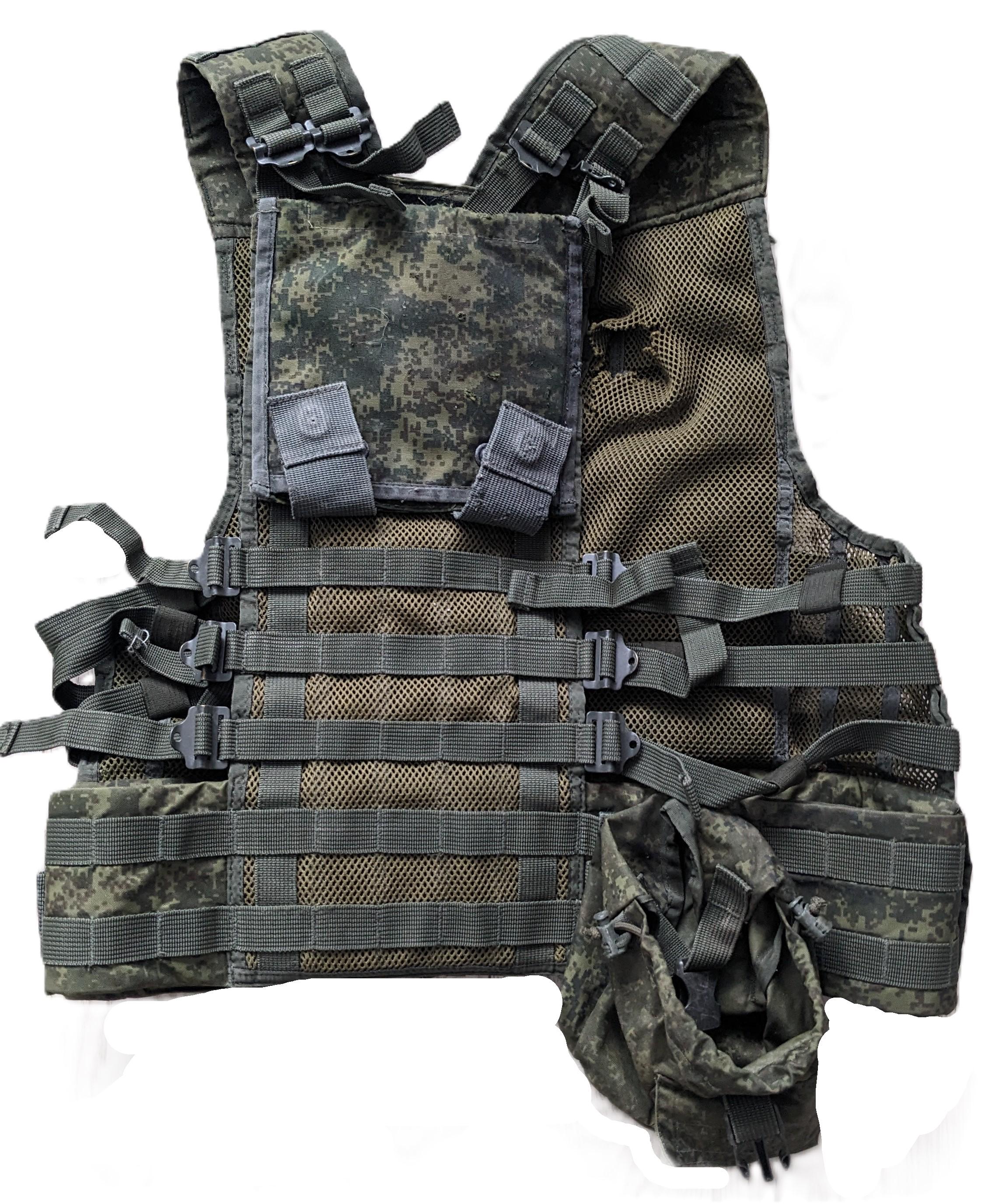 Historical Russian Military Tactical Load Bearing Vest 6SH117