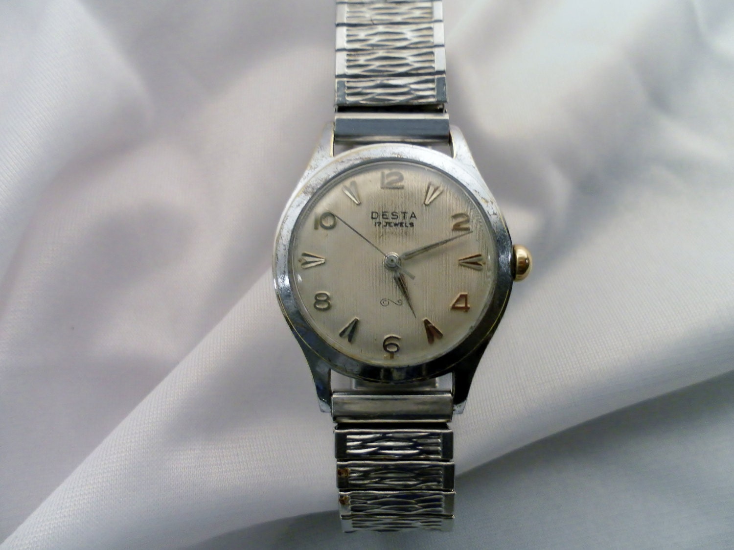 Vintage 1960's Desta Swiss Amko Watch Co 17Jewel | Etsy