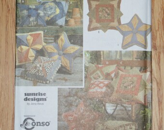 Retired Simplicity Crafts Pattern Quilted Pillows 5538 10 Great Pillow Patterns, Quilt pattern for pillows