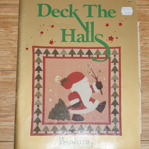 Vintage Christmas Quilt Patterns Book: Deck The Halls, 24 Designs