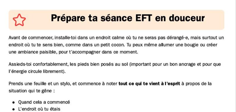 Introduction to EFT for a Gentle Start - Downloadable PDF - Etsy Canada