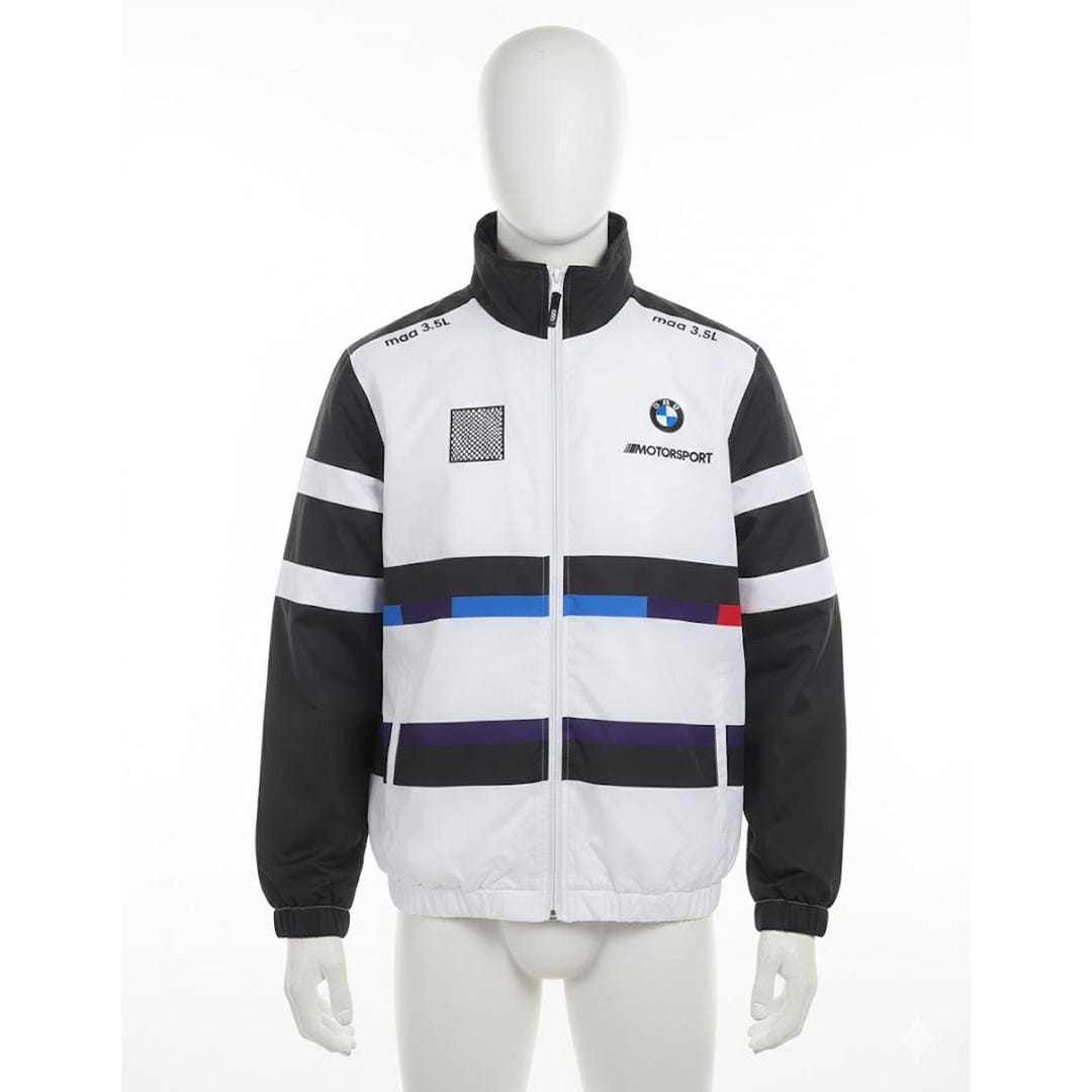 F1 Vintage BMW Motorbike Racing Jacket | Formula One Inspired ...