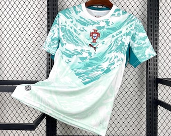 Camiseta de fútbol de Portugal / Nombre y número personalizados / Camiseta de aficionado del Mundial (Unisex)