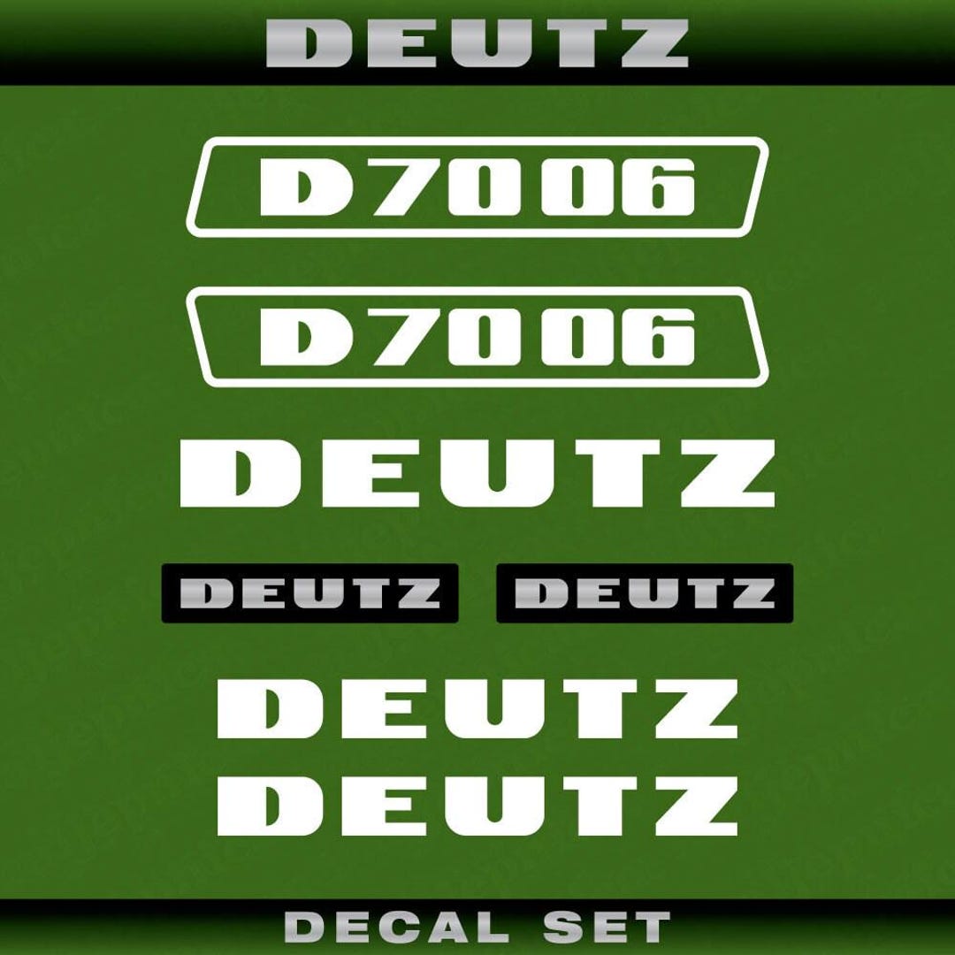 Deutz Baureihe 06 Aufkleber Schaltschema  Nr. 14  Traktor Aufkleber Klebefolie 105263050