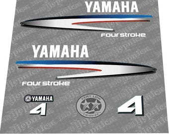 Yamaha 4 (2002-2006) stickerstickerset buitenboordmotor