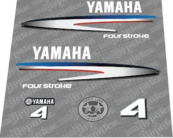 Yamaha 4 (2002-2006) stickerstickerset buitenboordmotor