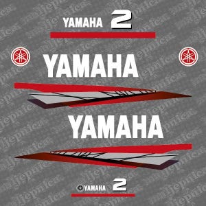 Lambda 2 (1998-2001) Außenboard Aufkleber Sticker Set