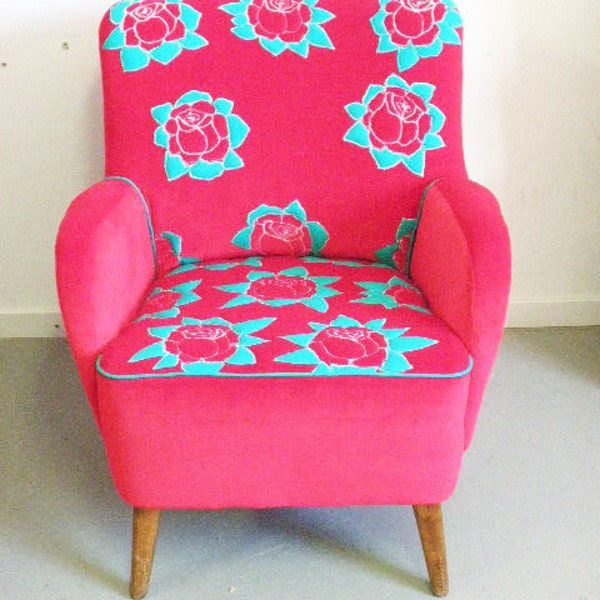 Rose armchair