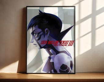 Póster de Shin Megami Tensei 3 Nocturne / Póster de videojuegos / Decoración para gamers / Póster de videojuegos / Regalo para gamers / Impresión de videojuegos