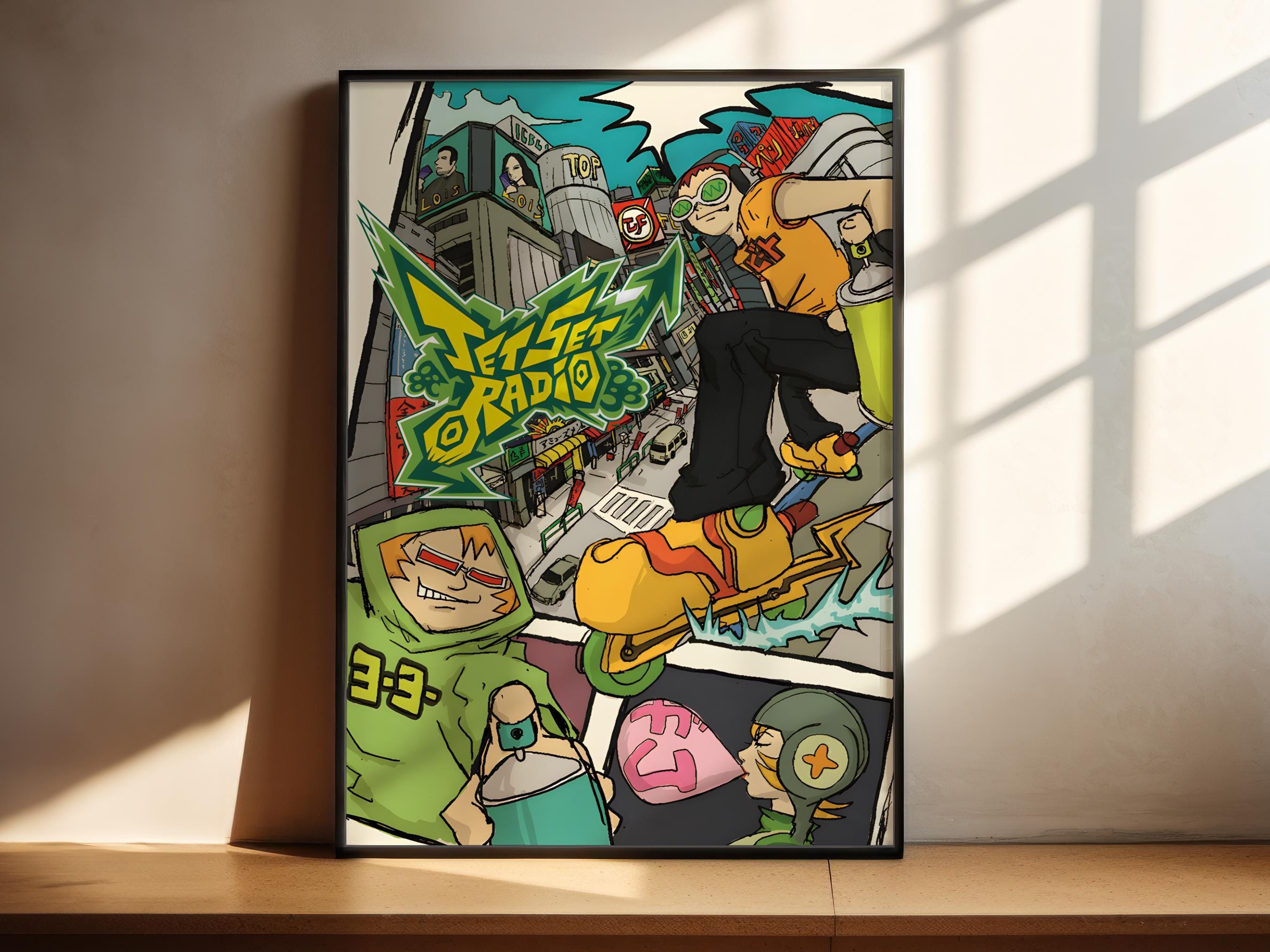 Jet set radio poster - Etsy 日本