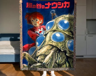 Nausicaä aus dem Tal der Winde Wandteppich | Studio Ghibli Kunst