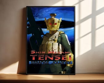 Póster de Shin Megami Tensei Strange Journey, póster de videojuegos, decoración de videojuegos, póster de videojuegos, regalo de videojuegos, impresión de videojuegos