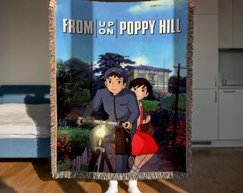 Gobelin „Z góry na Makowym Wzgórzu” | Sztuka ścienna Studio Ghibli