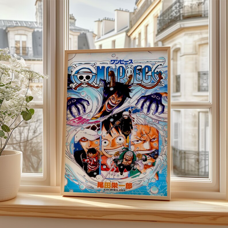 Anime Poster Print, Manga Art, Anime Wall Decor, Anime Room Artwork
