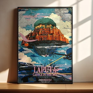Laputa ポスター2枚セット Laputa Poster - Etsy