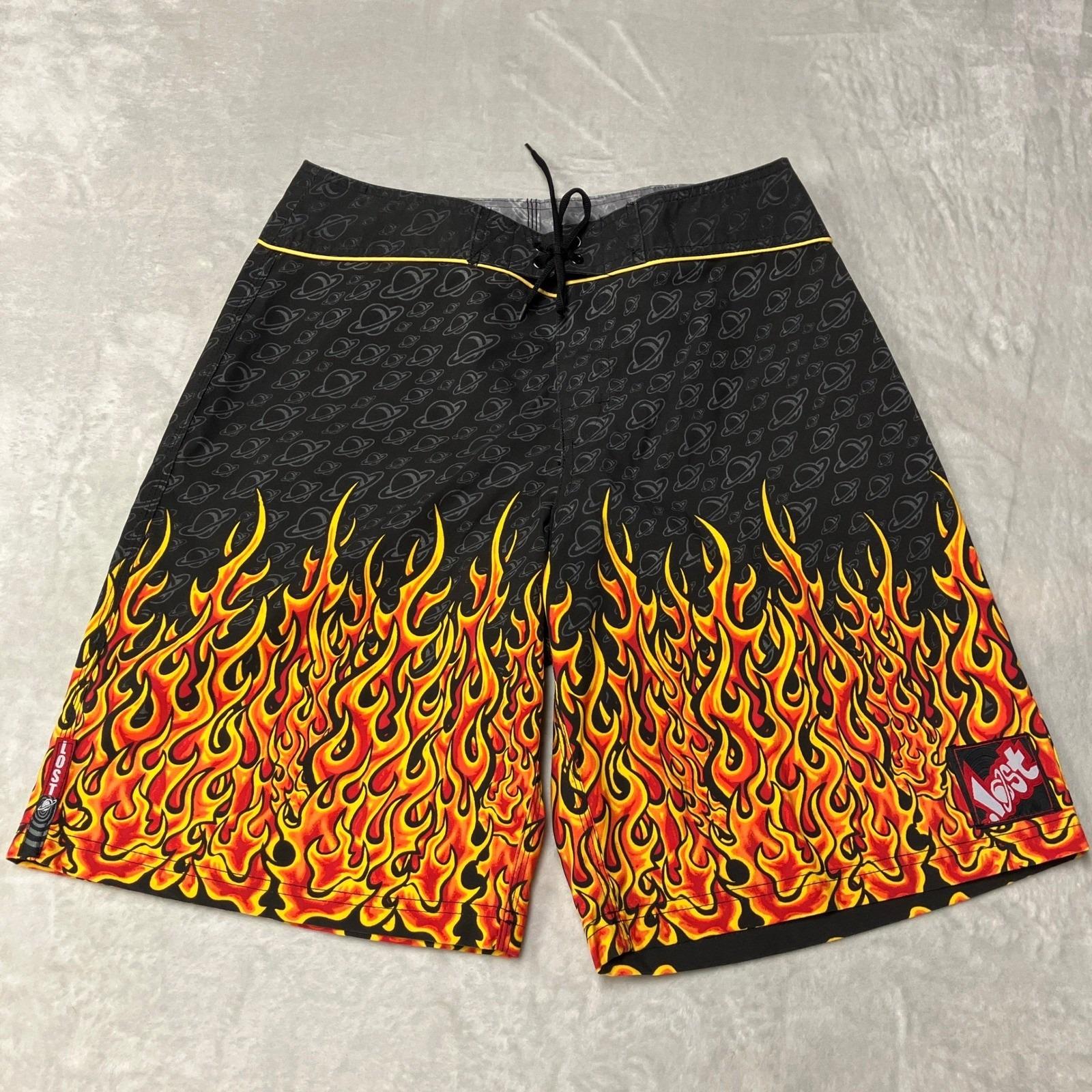 パンツ 90s 00s Flame Pattern Shorts Black 90s Flame Shorts - Etsy New Zealand