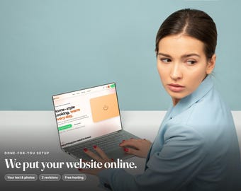 Custom Website Setup for an UPVIRE Template