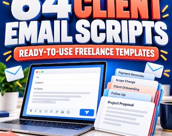 Freelance Client Email Templates: 64 Ready-to-Use Scripts